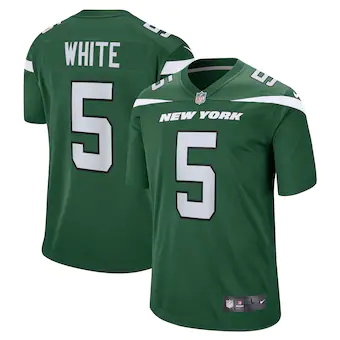mens nike mike white gotham green new york jets game player